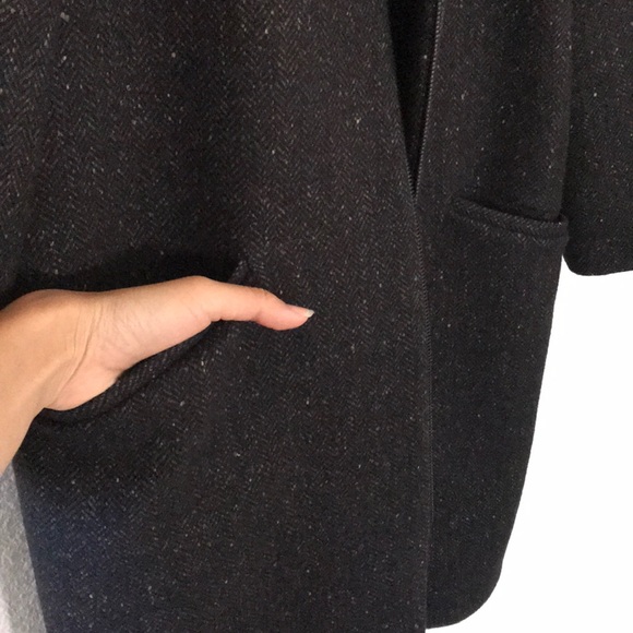 ZARA coat with faux fur collar size S - Picture 9 of 9